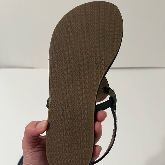 Michael Kors Blue & Gold Sandals Size 6.5 - Picture 4 of 9